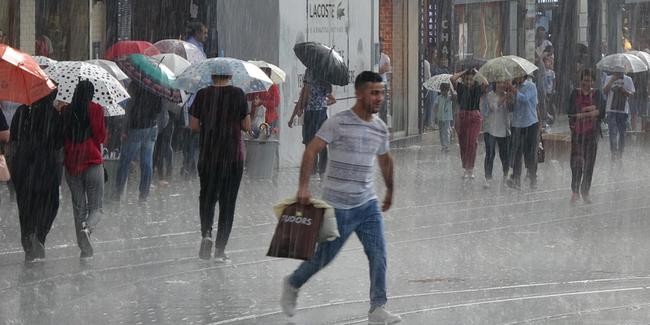 Meteoroloji'den İstanbul için yağış uyarısı