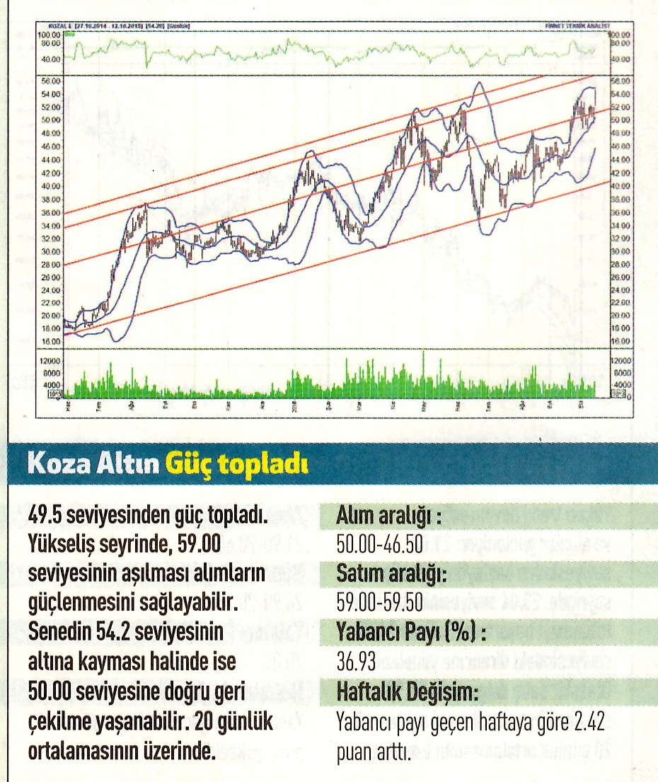 17 hisselik teknik analiz