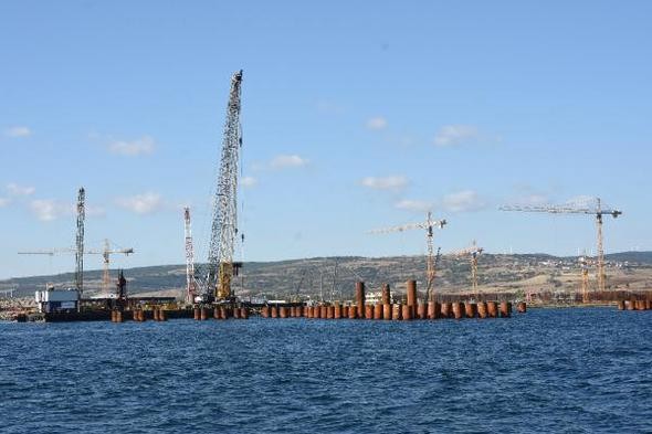 1915 Çanakkale Köprüsü’nün son hali görüntülendi…