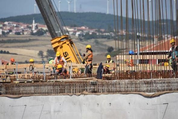 1915 Çanakkale Köprüsü’nün son hali görüntülendi…