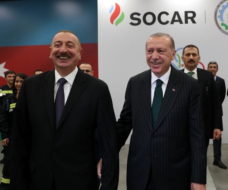 Erdoğan ile Aliyev Star Rafinerisi'ni inceledi!