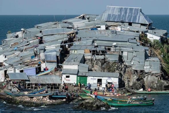 İşte dünyanın en kalabalık adası: Migingo Adası