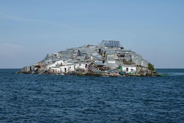 İşte dünyanın en kalabalık adası: Migingo Adası