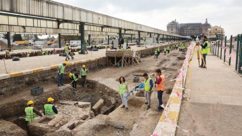 Haydarpaşa'nın altında Khalkedon kalıntıları çıktı