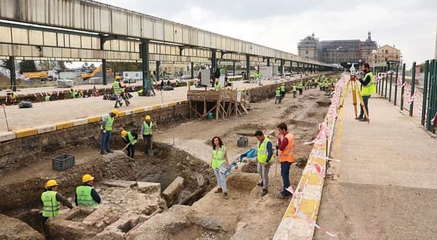 Haydarpaşa'nın altında Khalkedon kalıntıları çıktı