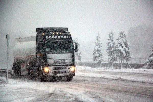 Her yerde kar var! Kış erken bastırdı