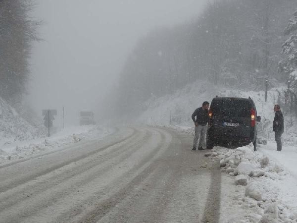 Her yerde kar var! Kış erken bastırdı