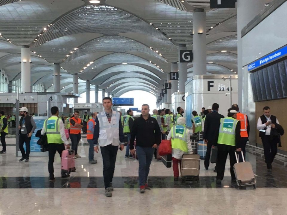 Tarihi açılış öncesi havadan görüntülendi