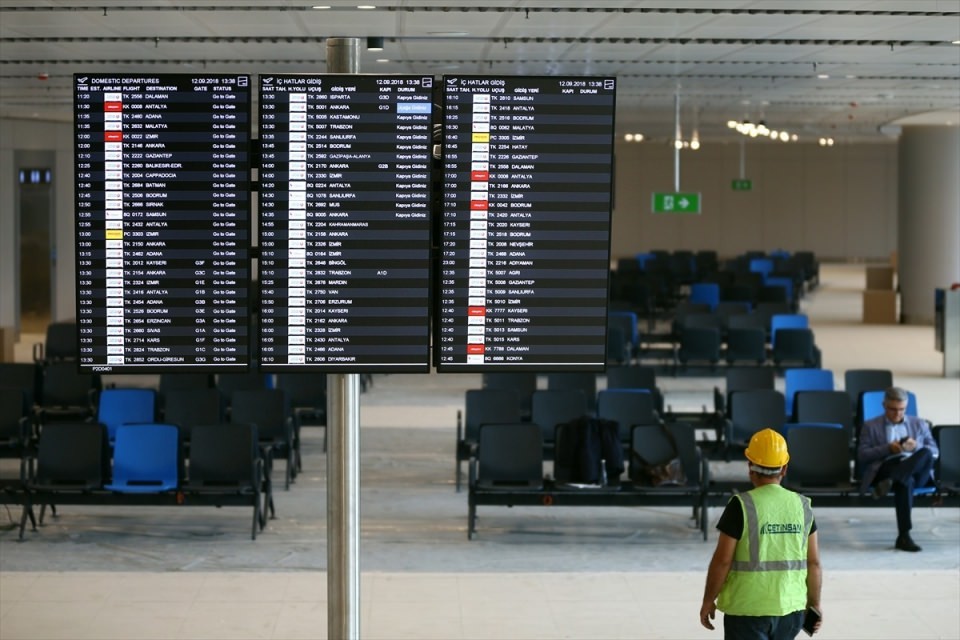 Tarihi açılış öncesi havadan görüntülendi