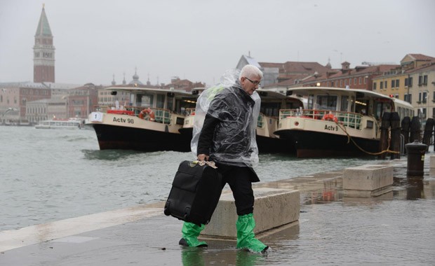 Venedik sular altında kaldı