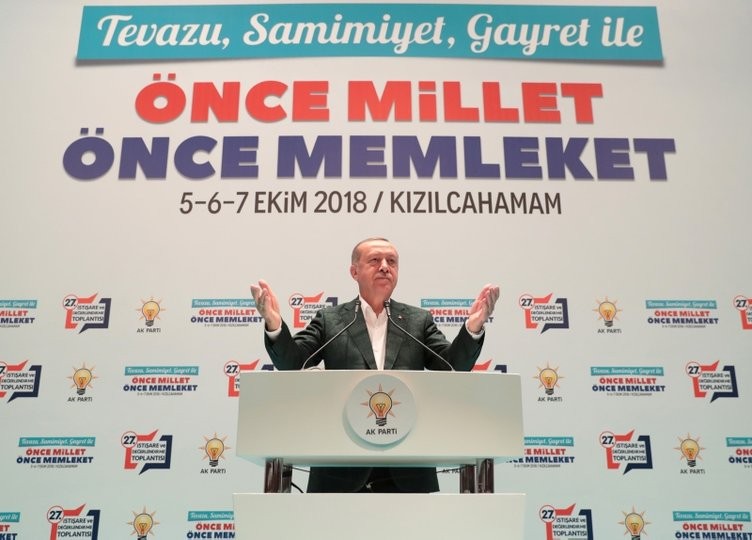 Erdoğan Kızılcahamam'da