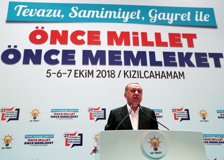 Erdoğan Kızılcahamam'da