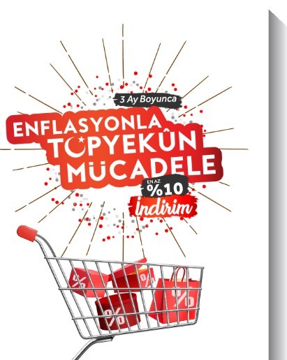 İşte Enflasyonla Topyekun Mücadele görselleri