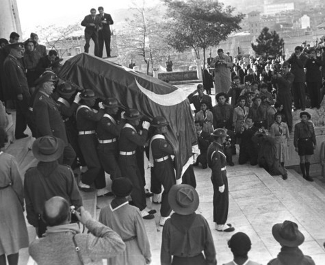 Atatürk'ün cenazesinin Anıtkabir'e yolculuğu