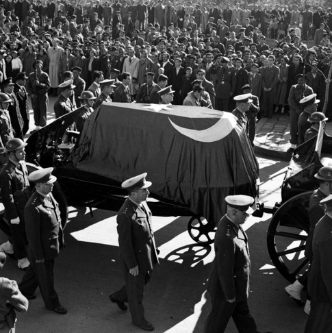 Atatürk'ün cenazesinin Anıtkabir'e yolculuğu