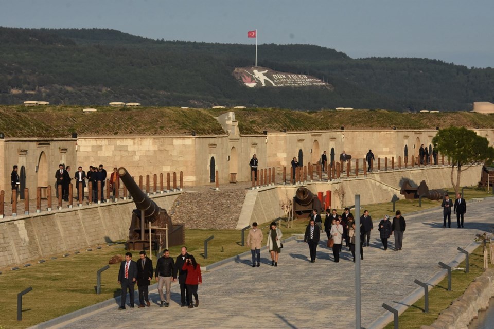 Tarihi Anadolu Hamidiye Tabyası ziyarete açıldı