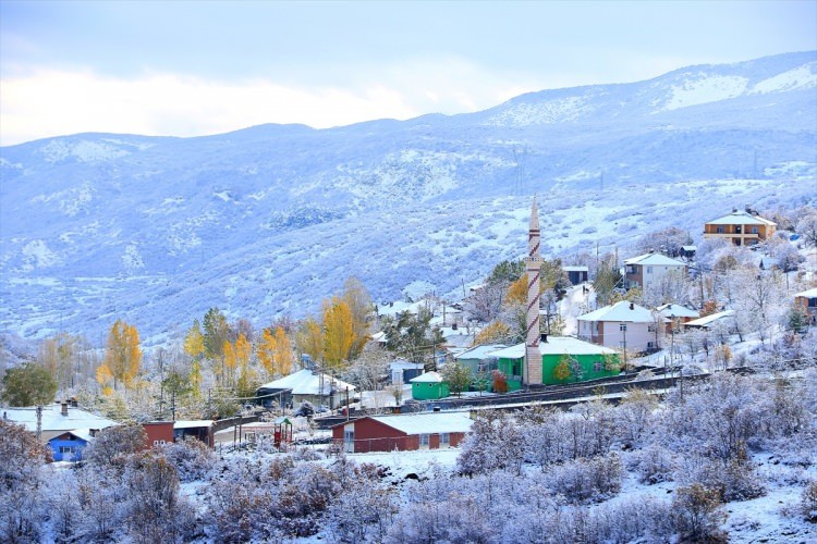 Yurttan kar manzaraları