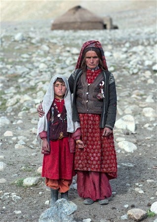 Hoşan Dağı'nın zirvesinde kabile yaşamı