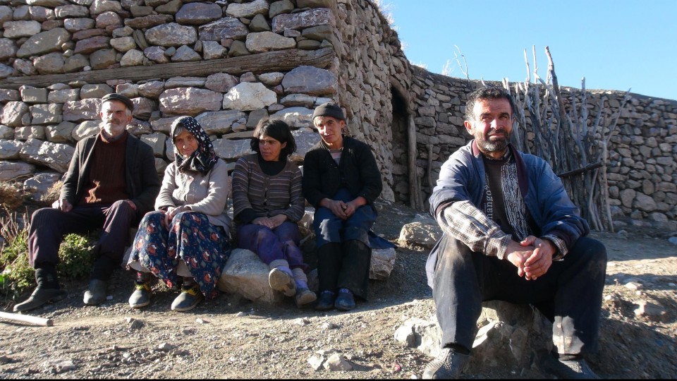 Hoşan Dağı'nın zirvesinde kabile yaşamı