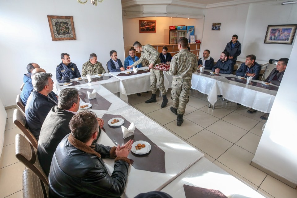 Eski komandolar Tendürek'te buluştu