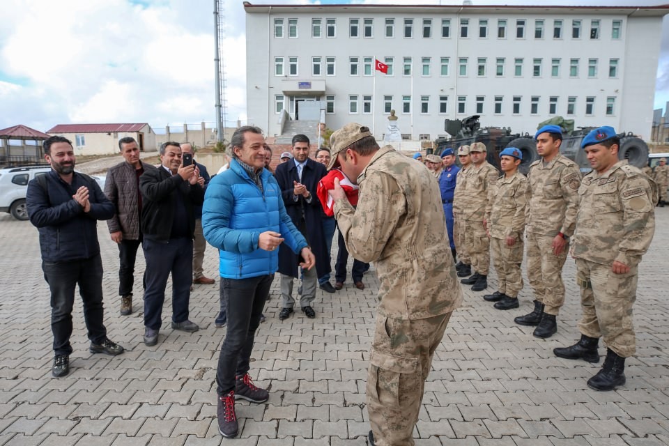 Eski komandolar Tendürek'te buluştu