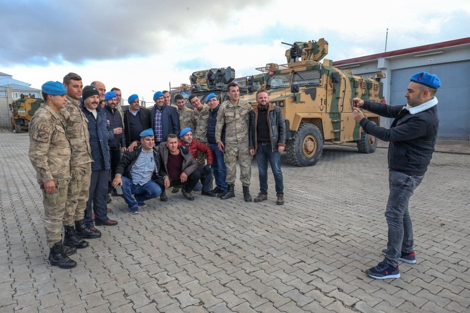 Eski komandolar Tendürek'te buluştu