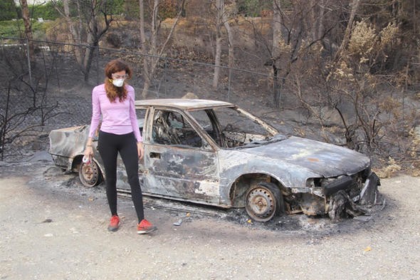 Ünlü oyuncu evinin kapılarını açtı: Burası artık bir virane