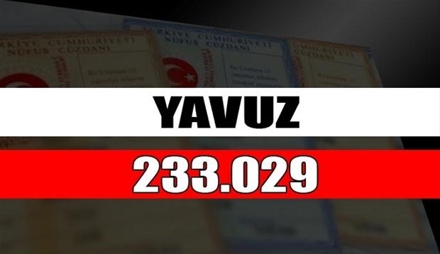 Türkiye'de en çok kullanılan soyisimler açıklandı