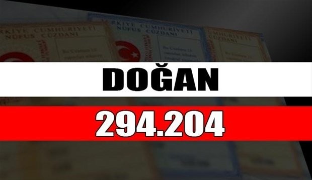 Türkiye'de en çok kullanılan soyisimler açıklandı