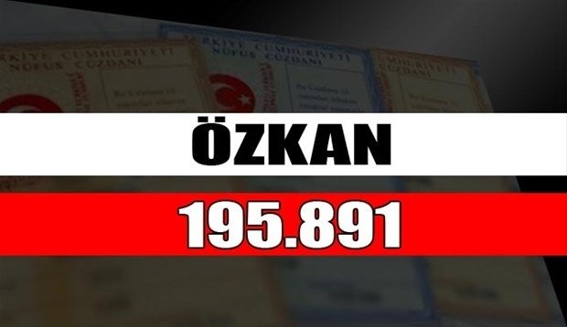 Türkiye'de en çok kullanılan soyisimler açıklandı