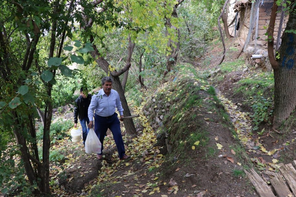 Tereyağı ve peynirin lezzeti toprağın altından