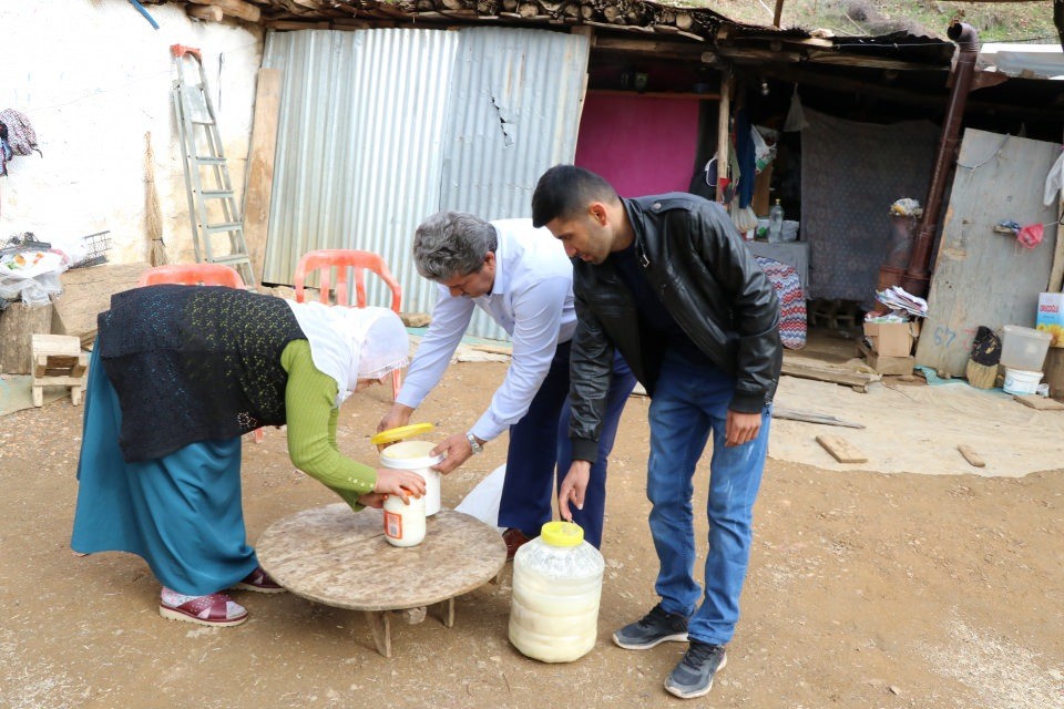 Tereyağı ve peynirin lezzeti toprağın altından