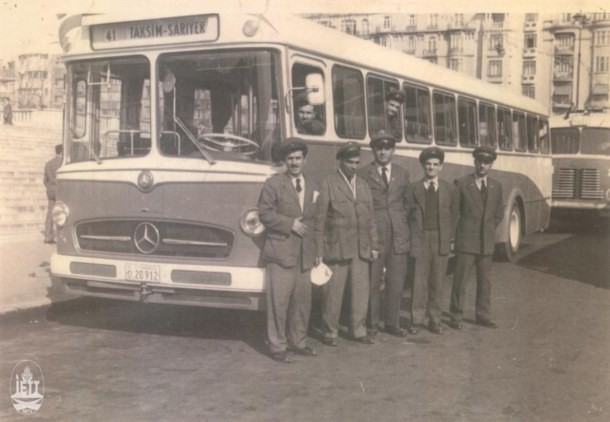 Yıllar önce İstanbul sokakları...İETT yayınladı