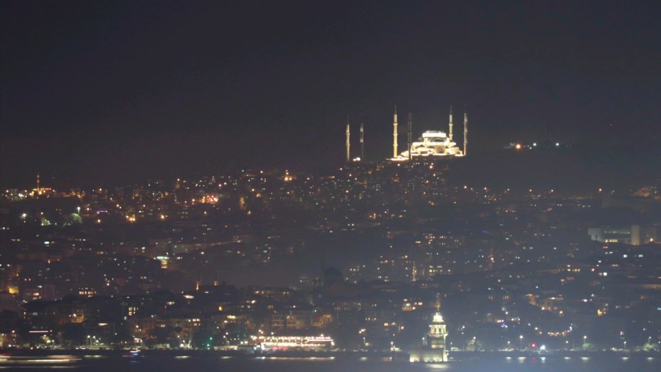 Çamlıca camii'nde sona gelindi