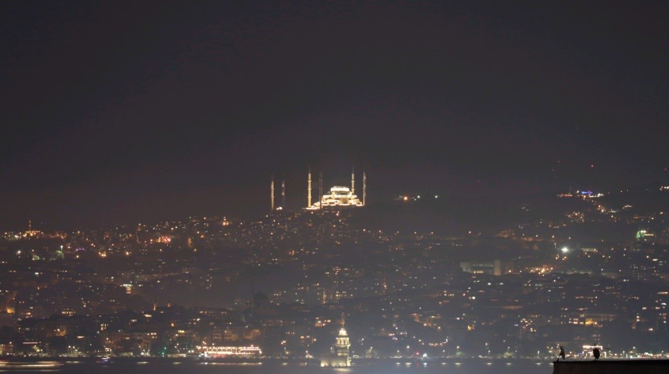 Çamlıca camii'nde sona gelindi