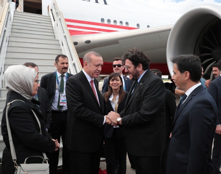 Erdoğan'a Arjantin'de yoğun ilgi