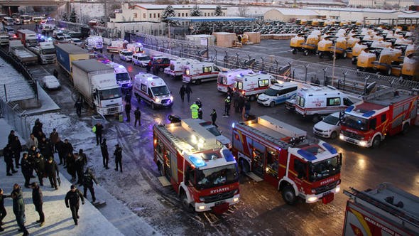 Ankara'daki YHT kazasından ilk fotoğraflar