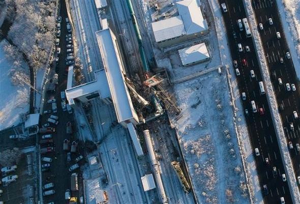 Ankara'daki YHT kazasından ilk fotoğraflar