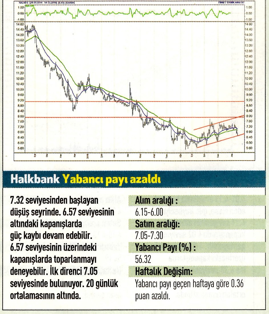 17 hisselik teknik analiz