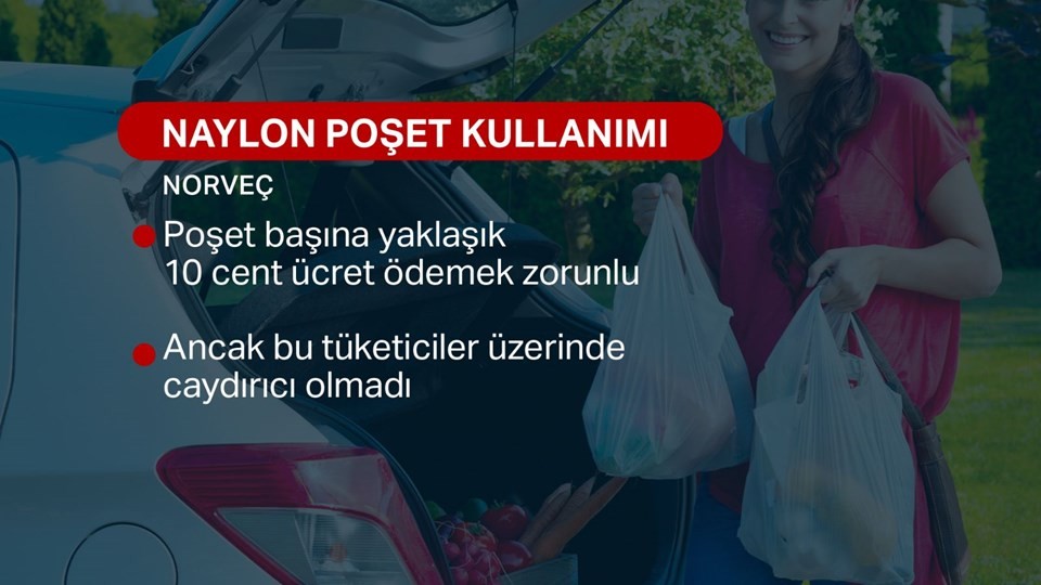 Naylon poşet hangi ülkelerde ücretli, hangi ülkelerde bedava?