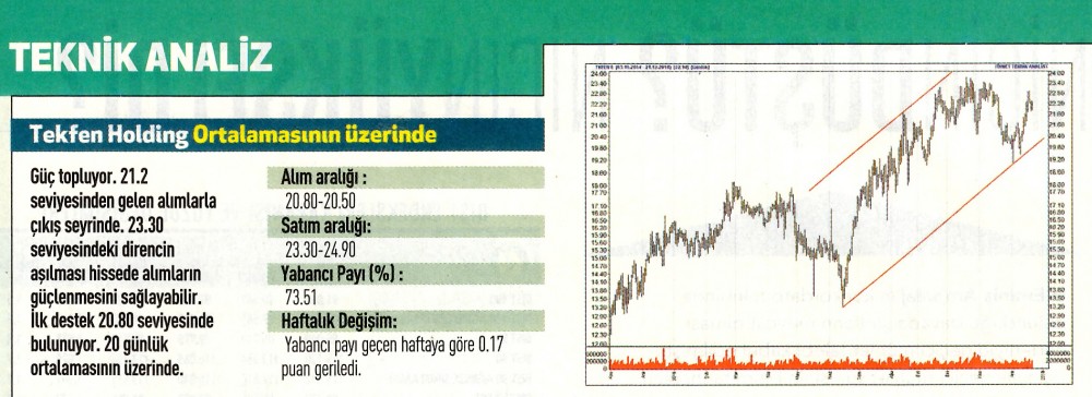 17 hisselik teknik analiz