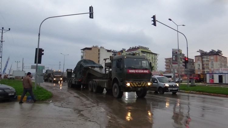 Sınıra sevkedilen araçlarda dikkat çeken ayrıntı