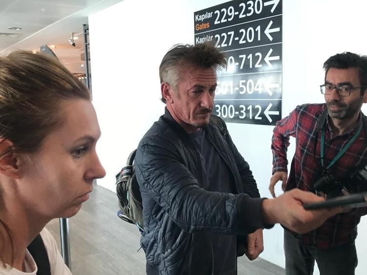 Sean Penn, İstanbul'dan ayrıldı