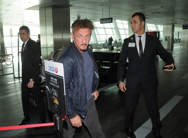 Sean Penn, İstanbul'dan ayrıldı