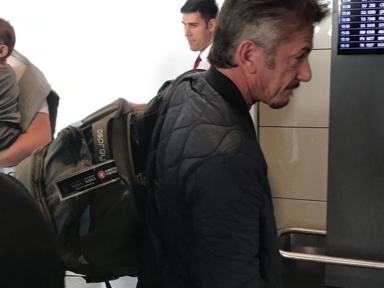 Sean Penn, İstanbul'dan ayrıldı