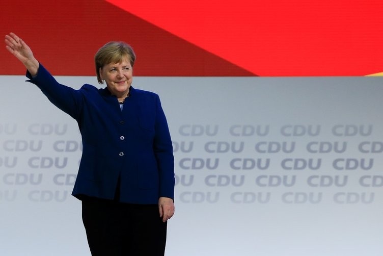 Merkel CDU genel başkanı olarak son kez konuştu