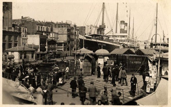 İşte tarihi karelerle İstanbul...