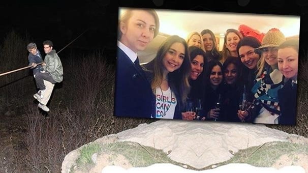 İran'da düşen özel Türk uçağı'ndan ilk görüntüler