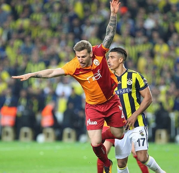 Fenerbahçe-Galatasaray maçından kareler