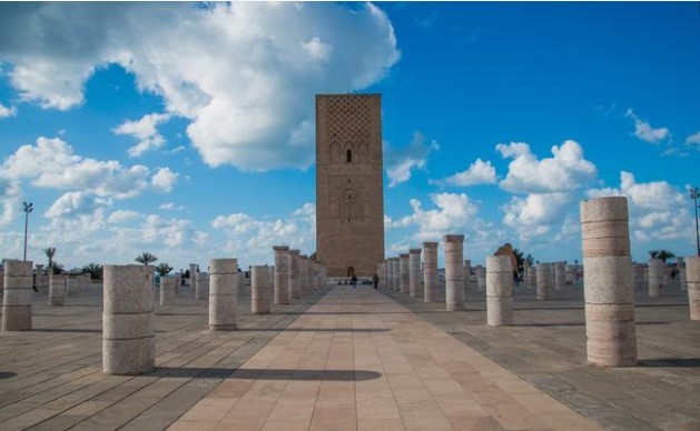 Yarım kalmış tarih Hassan Kulesi